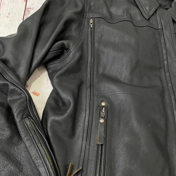 Harley-Davidson Old Forge Leather Motorcycle Jacket - 2XL - Picture 9 of 12
